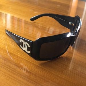 Chanel Sunglasses with Mother of Pearl Detail